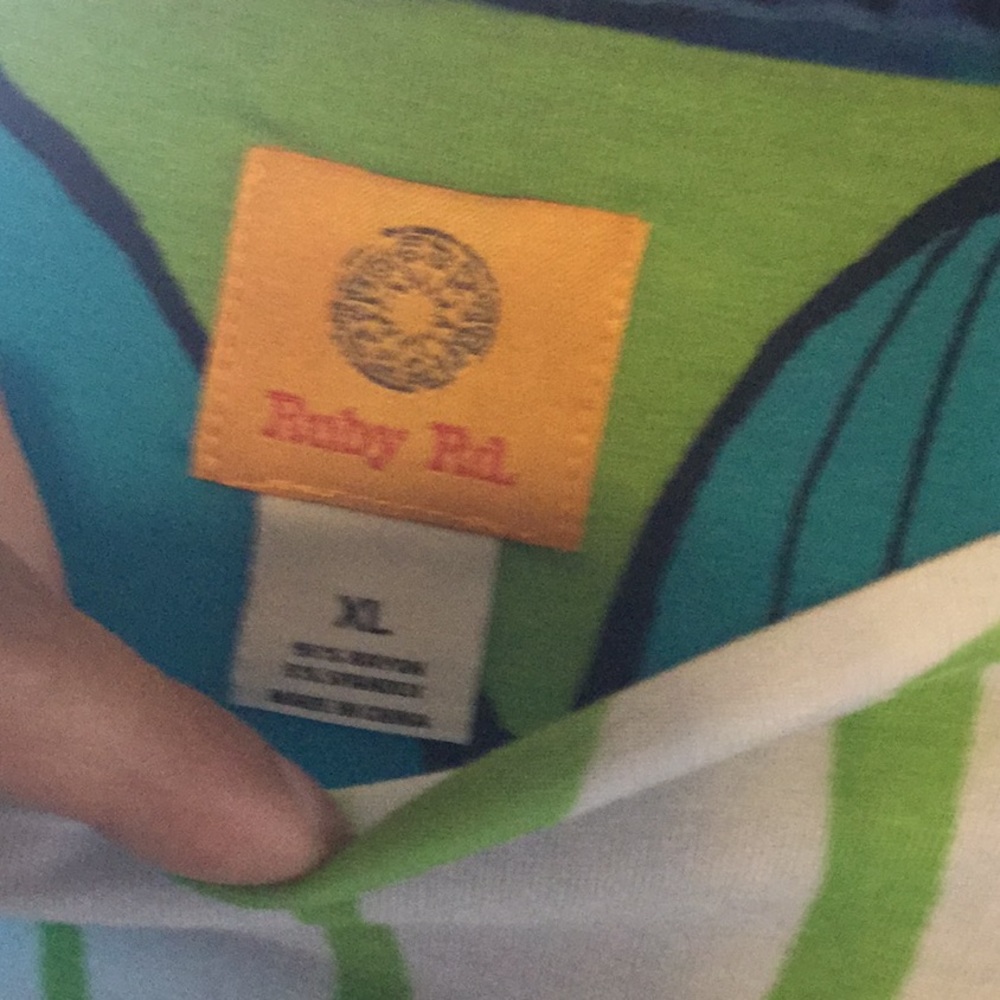 Multicolored Ruby Rd. Shirt in XL - Picture 2 of 3